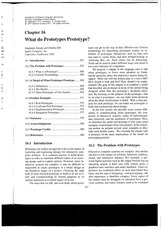 What do prototypes prototype