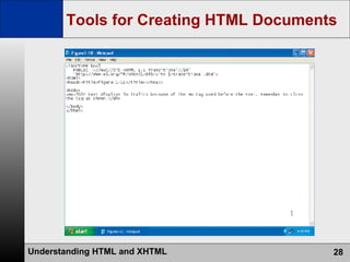 Tools for Creating HTML Documents 