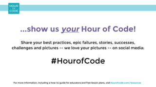 Hour of Code: Best Practices for Successful Educators | PDF
