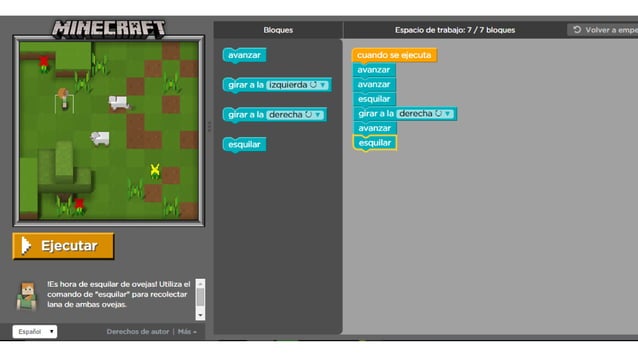 My Hour of code Minecraft | PDF