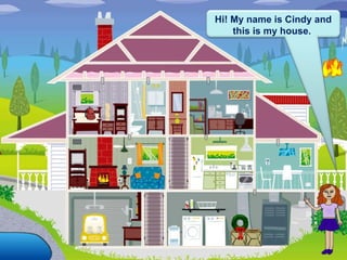 Hi! My name is Cindy and t his is my house.  