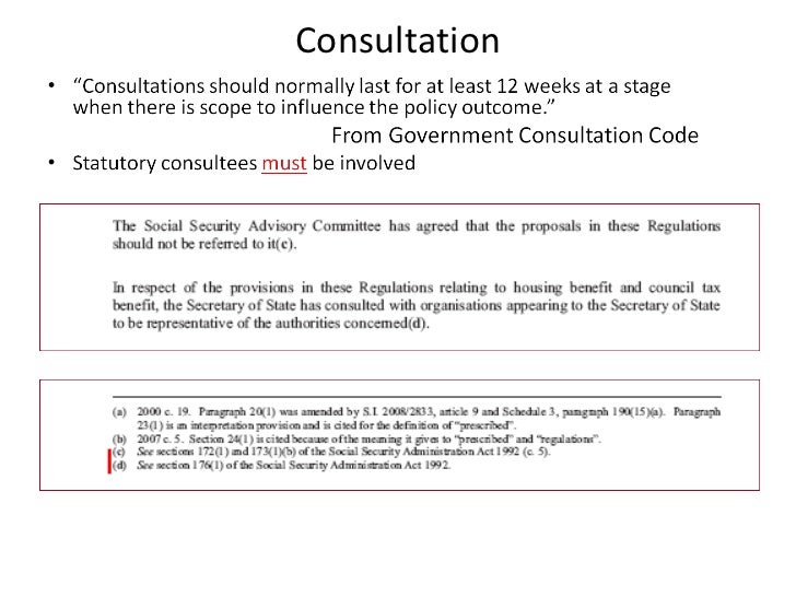 Understanding Secondary Legislation 29 November 2010