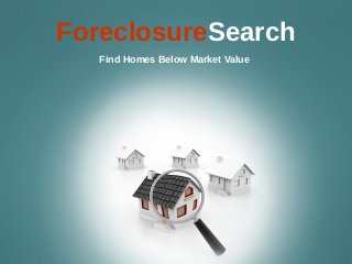 Find Homes Below Market Value
ForeclosureSearch
 