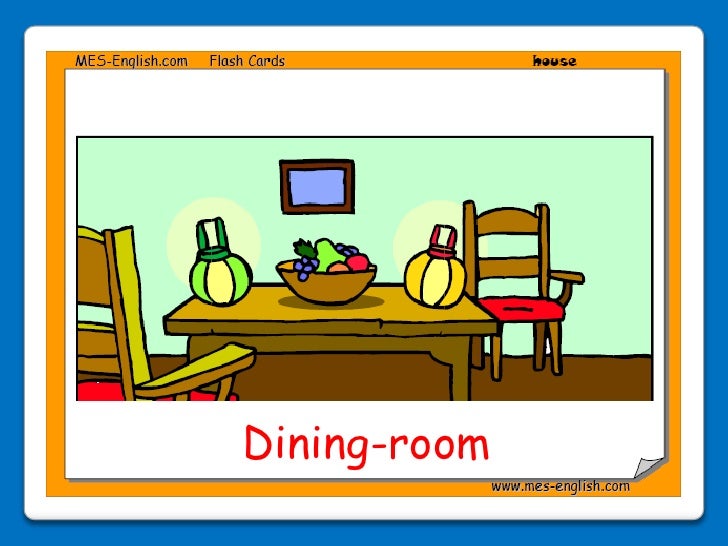 Cartoon Picture Of The Objects In The Dining Room Cartoon Picture Of The Objects In The Dining Room