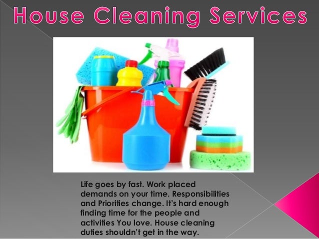 housecleaning duties