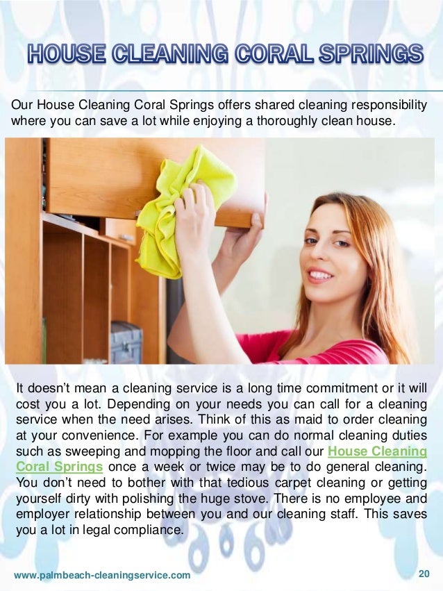 House cleaning boca raton