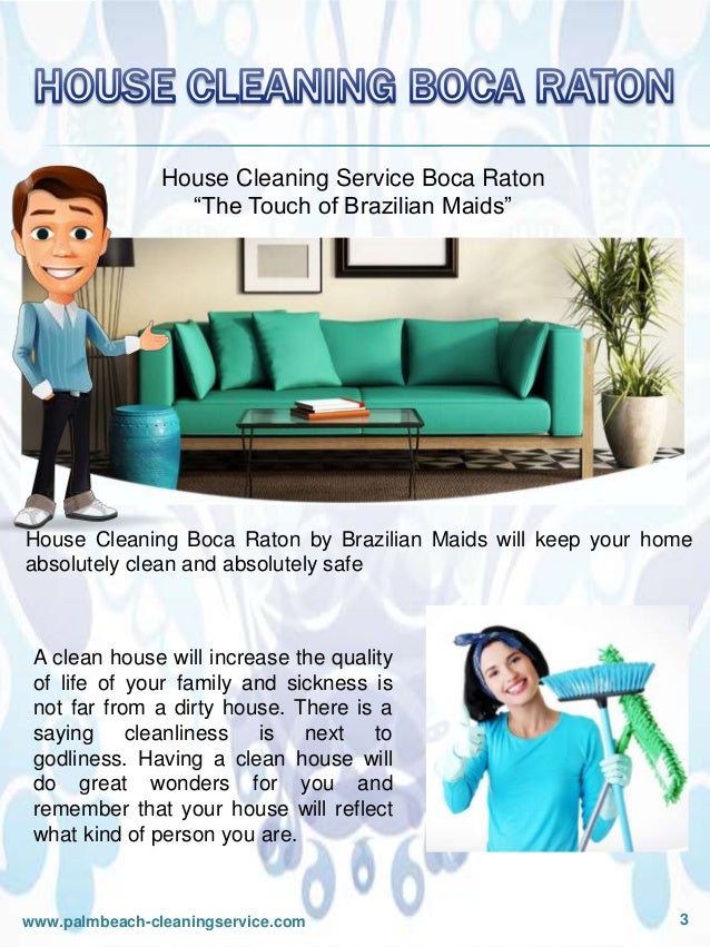 House cleaning boca raton