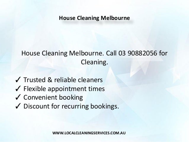 local house cleaning