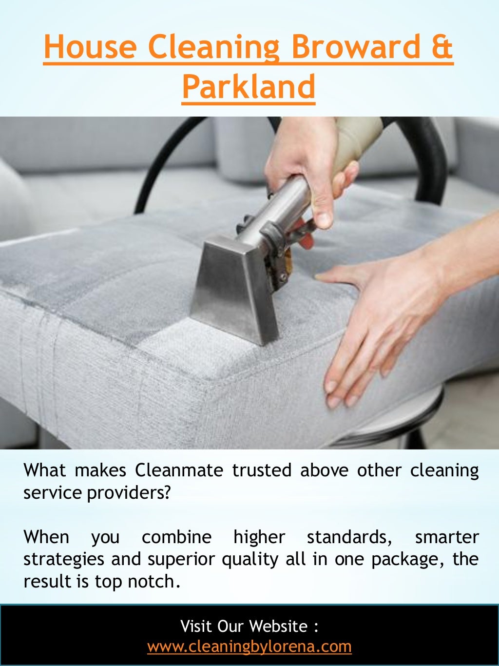 House cleaning services fort lauderdale