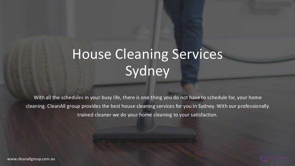 Domestic House Cleaning Services in Sydney