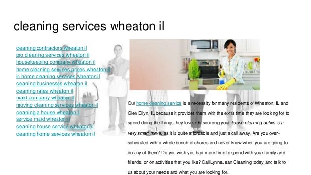 House Cleaning Services Wheaton IL Glen Ellyn Illinois