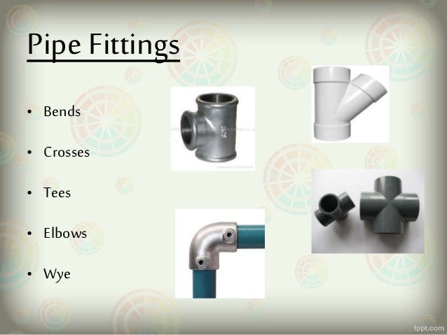 types of pipes