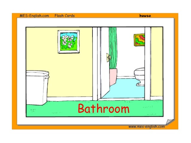 Flashcards Rooms Of A House Flashcards Rooms Of A House