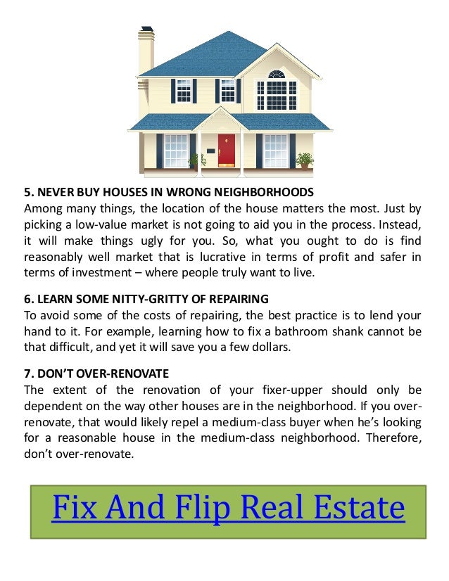 become a house flipper with no money