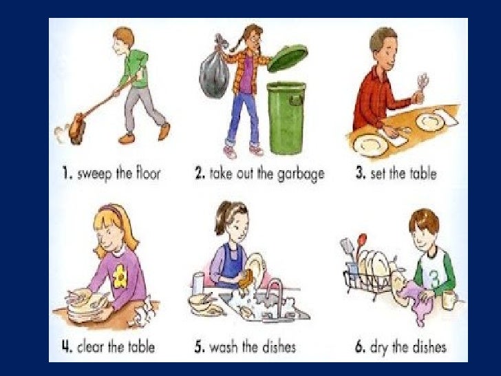 household chores house chores