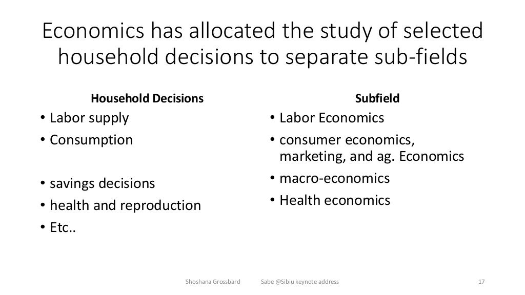 Household economics keynote sep 4 2015 edited sept 10