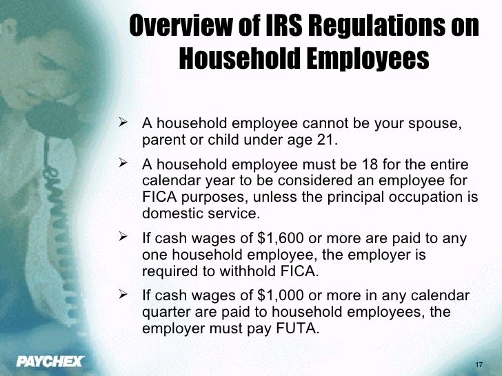 Household Employee Presentation