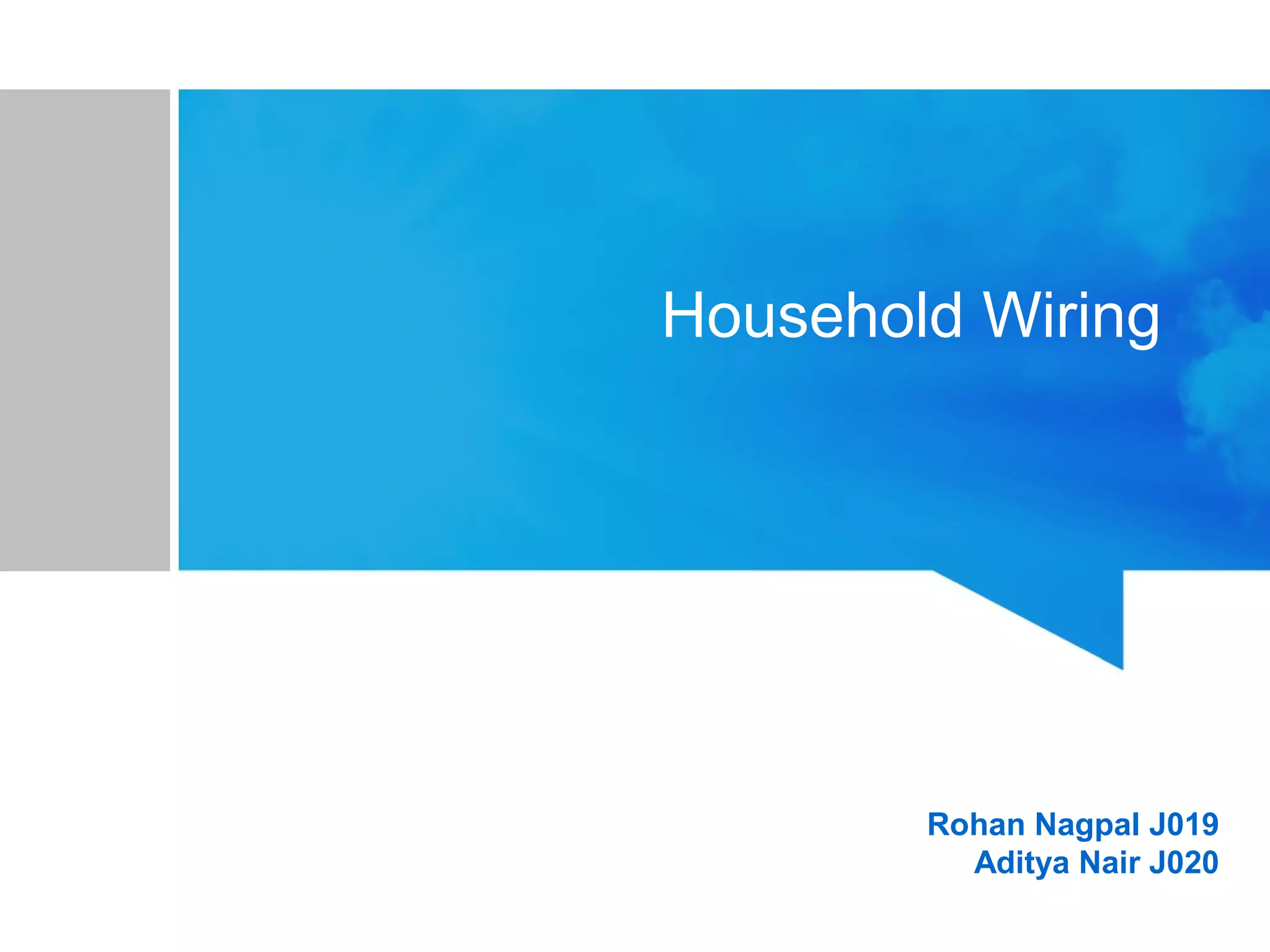 Household wiring | PPT