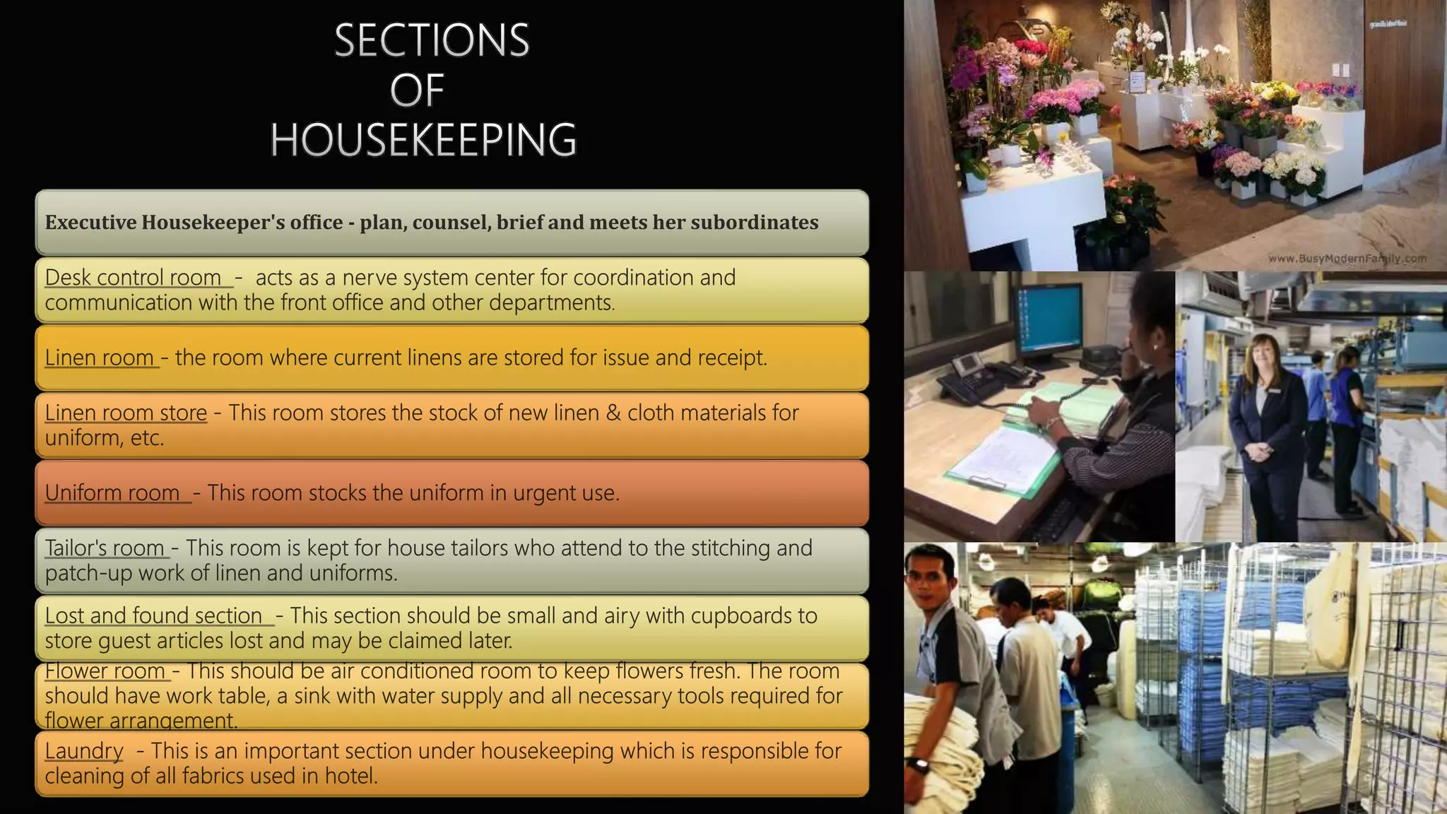 Housekeeping Powerpoint Notes Housekeeping | PPTX