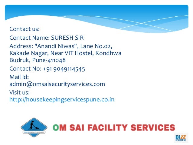 Deep Cleaning Services in Pune - Om Sai Facility Services
