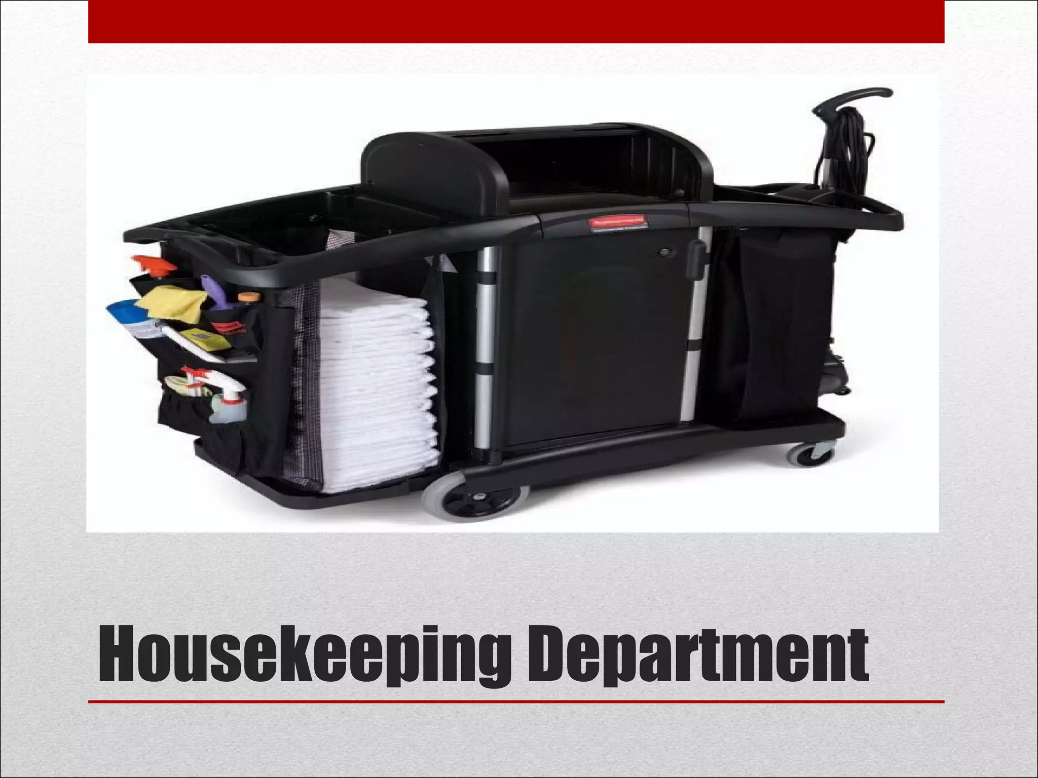 Housekeeping Department
 