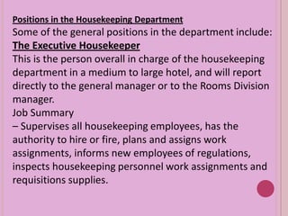 Housekeeping Position Chart HOUSEKEEPING DEPARTMENT.pdf