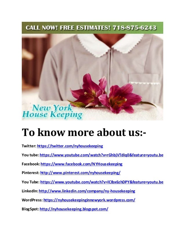 Housekeeping in New York