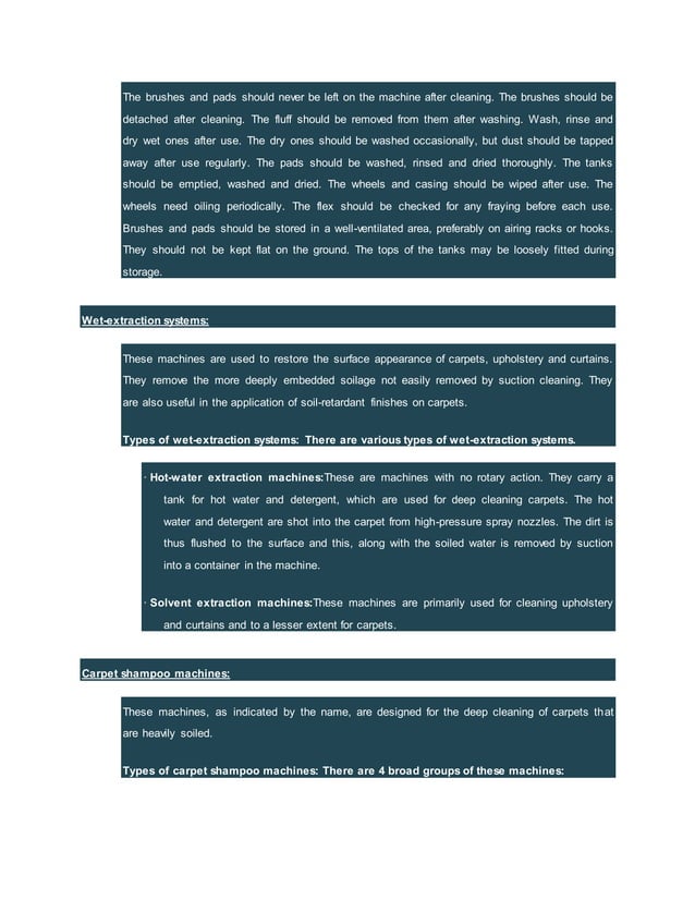 House keeping notes PDF