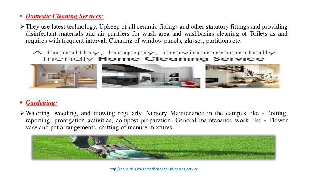 Housekeeping services ppt