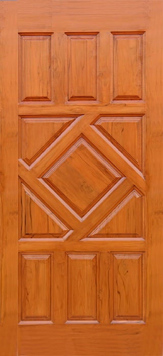 House main doors teak wood