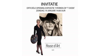 Invitatie | Officiële Opening | Saskia Vugts Portretschilder