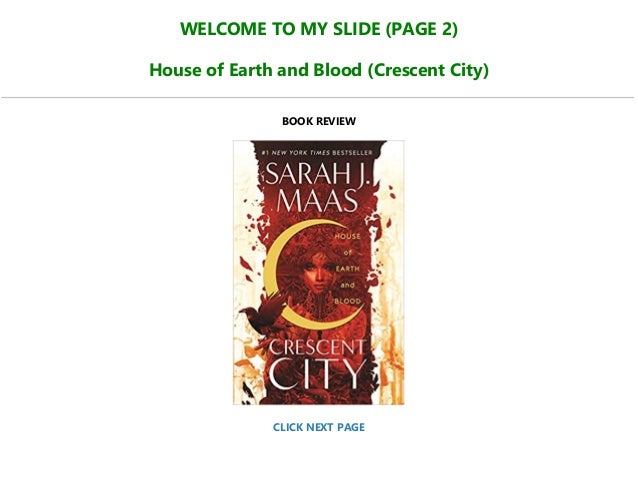 Read E Book House Of Earth And Blood Crescent City Full