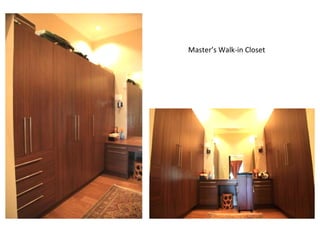 Master’s Walk-in Closet 
