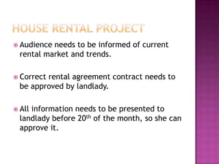 House Rent Image For Project House rental project | PPTX