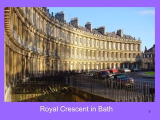 Royal Crescent in Bath 