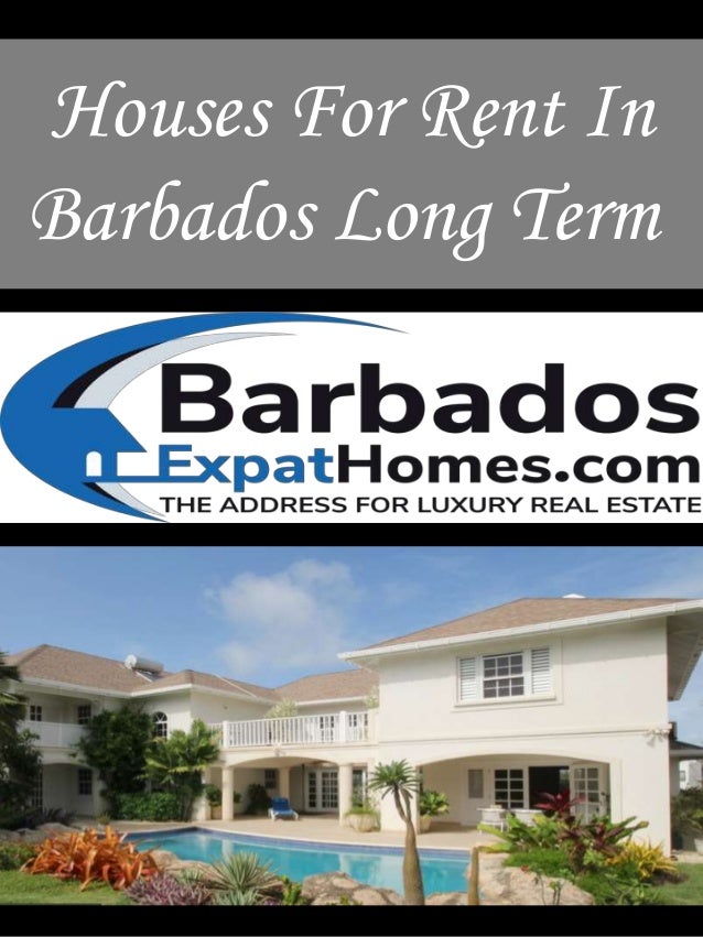 Houses For Rent In Barbados Long Term