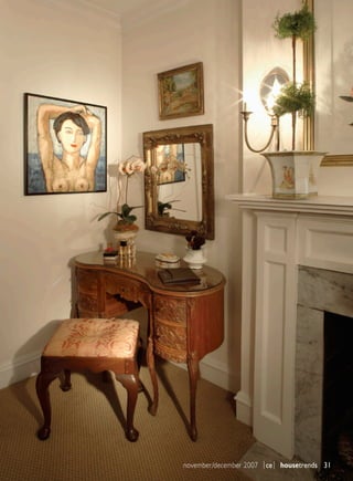 november/december 2007 |ce| housetrends 31
 