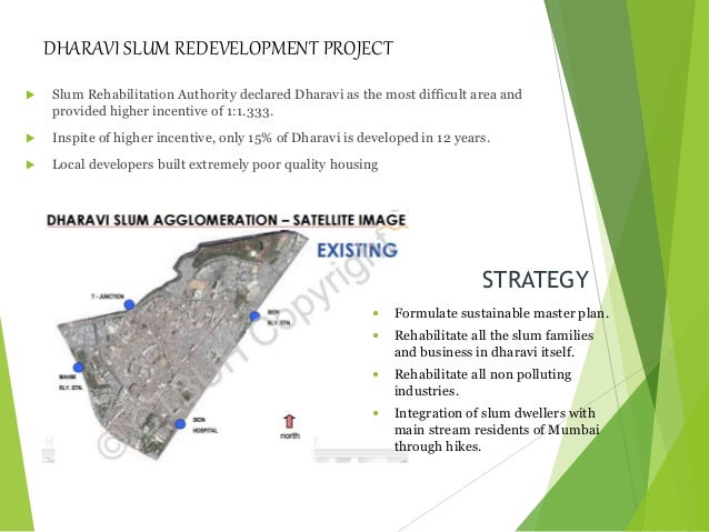 Dissertation on slum redevelopment authority