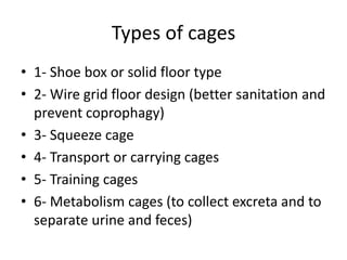 Housing and Caging.pptx