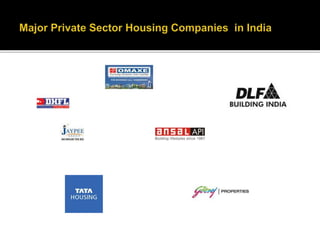 Housing and urban development in india | PPTX