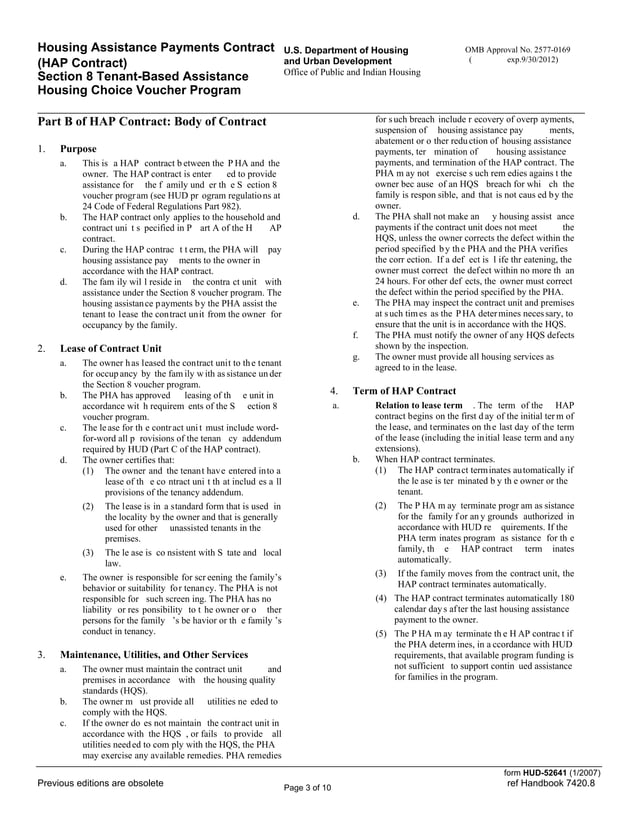 Housing assistance payments_contract_(section_8)