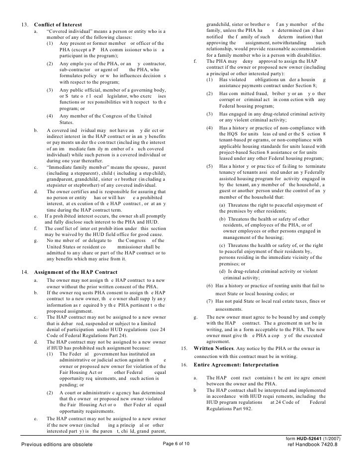 Housing assistance payments_contract_(section_8)