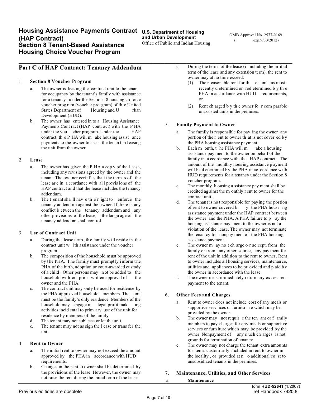 Housing assistance payments_contract_(section_8)