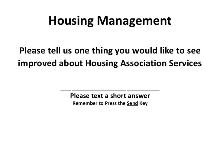 Housing Associations