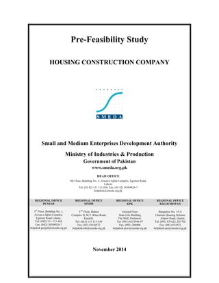 House construction company Feasibility report | PDF
