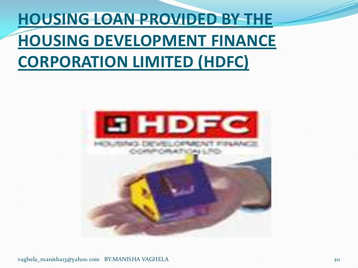DIFFERENCES BETWEEN HOUSINGLOANS PROVIDED BY SBI AND HDFC BANK DIFFERENCES BETWEEN HOUSINGLOANS PROVIDED BY SBI AND HDFC BANK
