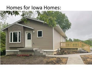Homes for Iowa Homes:
 