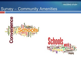 Survey – Community Amenities
 