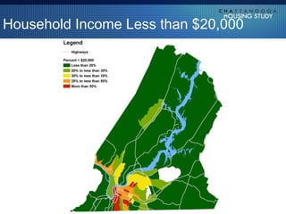 Household Income Less than $20,000
 