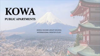 Architecture design housing ppt